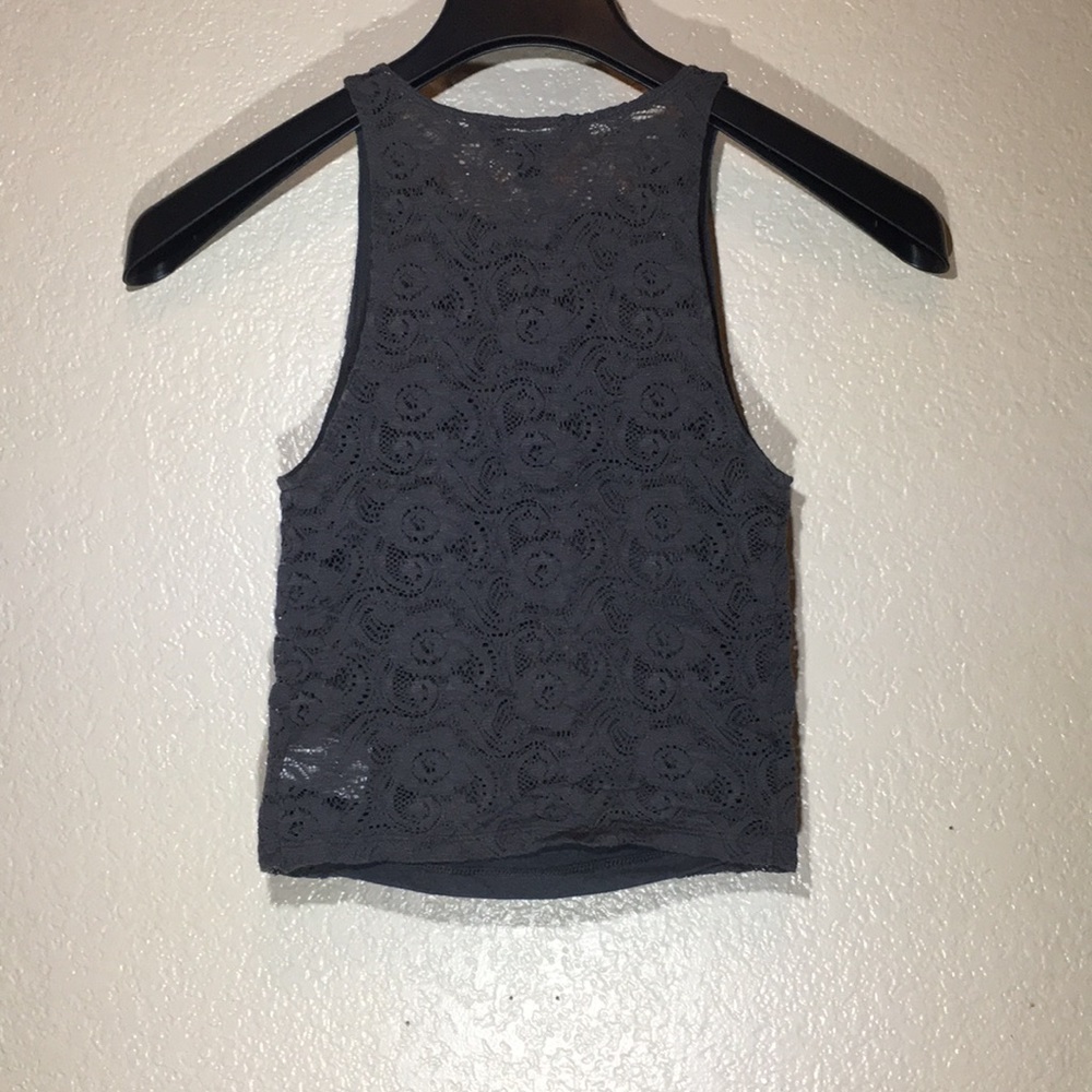 Laced Razorback Tank Top - Picture 2 of 7